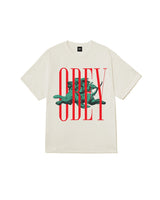 Obey Pillars Classic Tee Vintage White