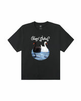 Obey Studios Swan Heavyweight Tee Vintage Black