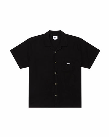 Obey Jasper Ss Shirt Black