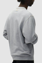Arte Reversible Label Crewneck Grey