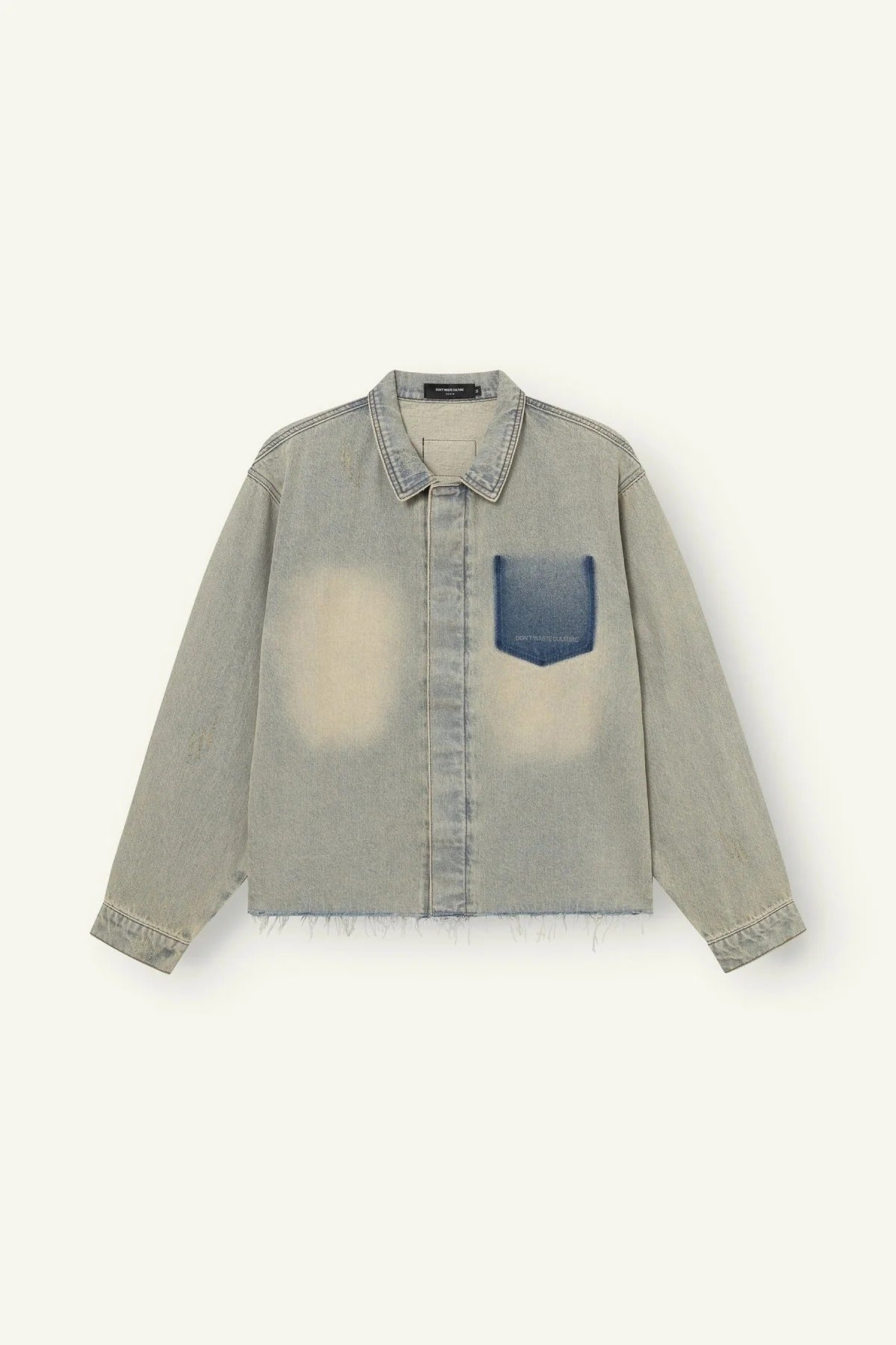 Dont Waste Culture Trenwyn Overshirt Sand Pale