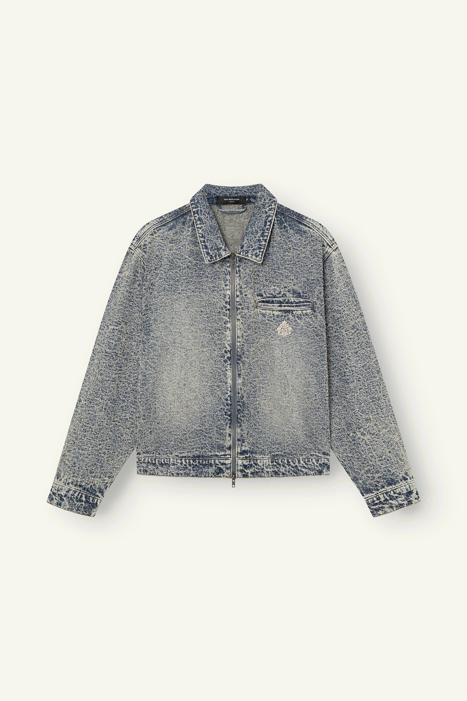 Dont Waste Culture Querine Jacket Mid Blue