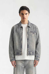 Dont Waste Culture Querine Jacket Mid Blue