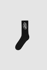 Arte Circle Logo Socks Black
