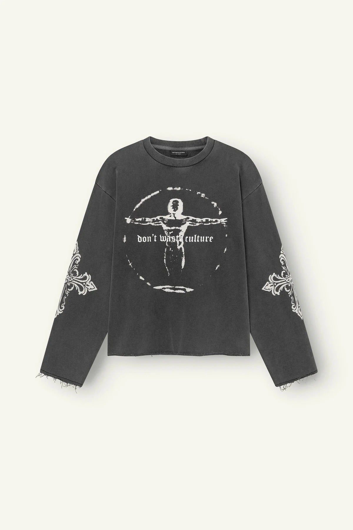 Dont Waste Culture Xavira Sweater Washed Black