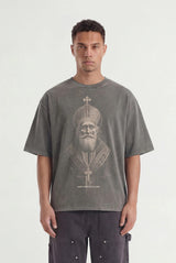 Dont Waste Culture Tenriko T-shirt Washed Black