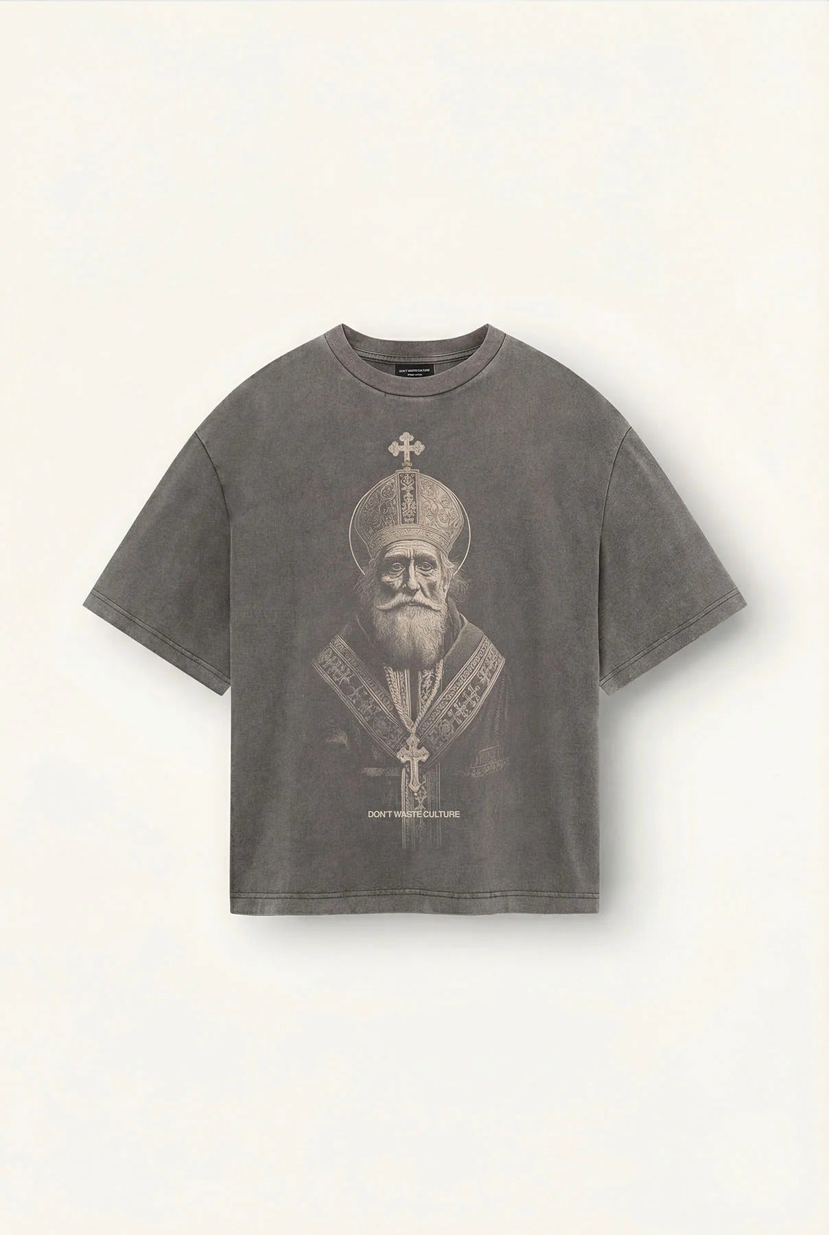 Dont Waste Culture Tenriko T-shirt Washed Black