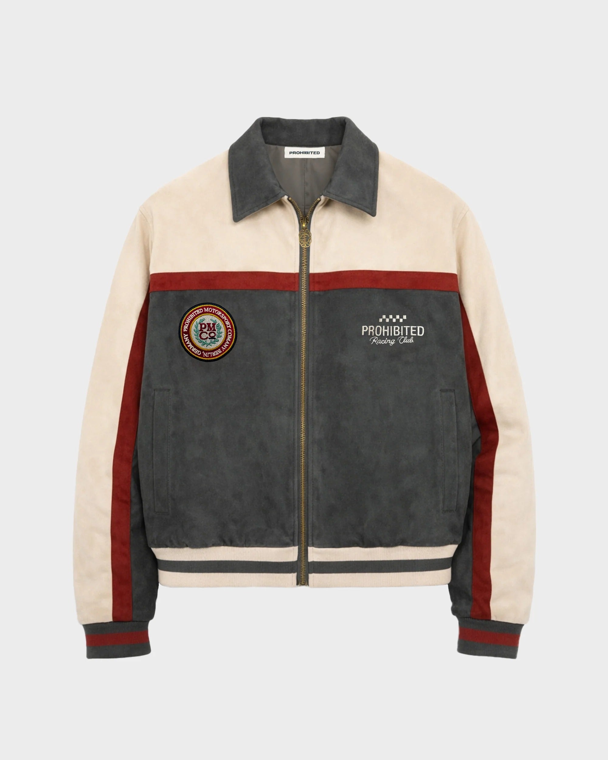 Prohibited Suede Club Jacket Green