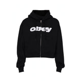 Obey Donna Speed Star Zip Up Black