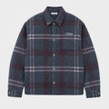 Prohibited Back Again Flannel Overshirt Blue Red