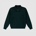 Arte Antwerp Cable Knit Zip Cardigan Green