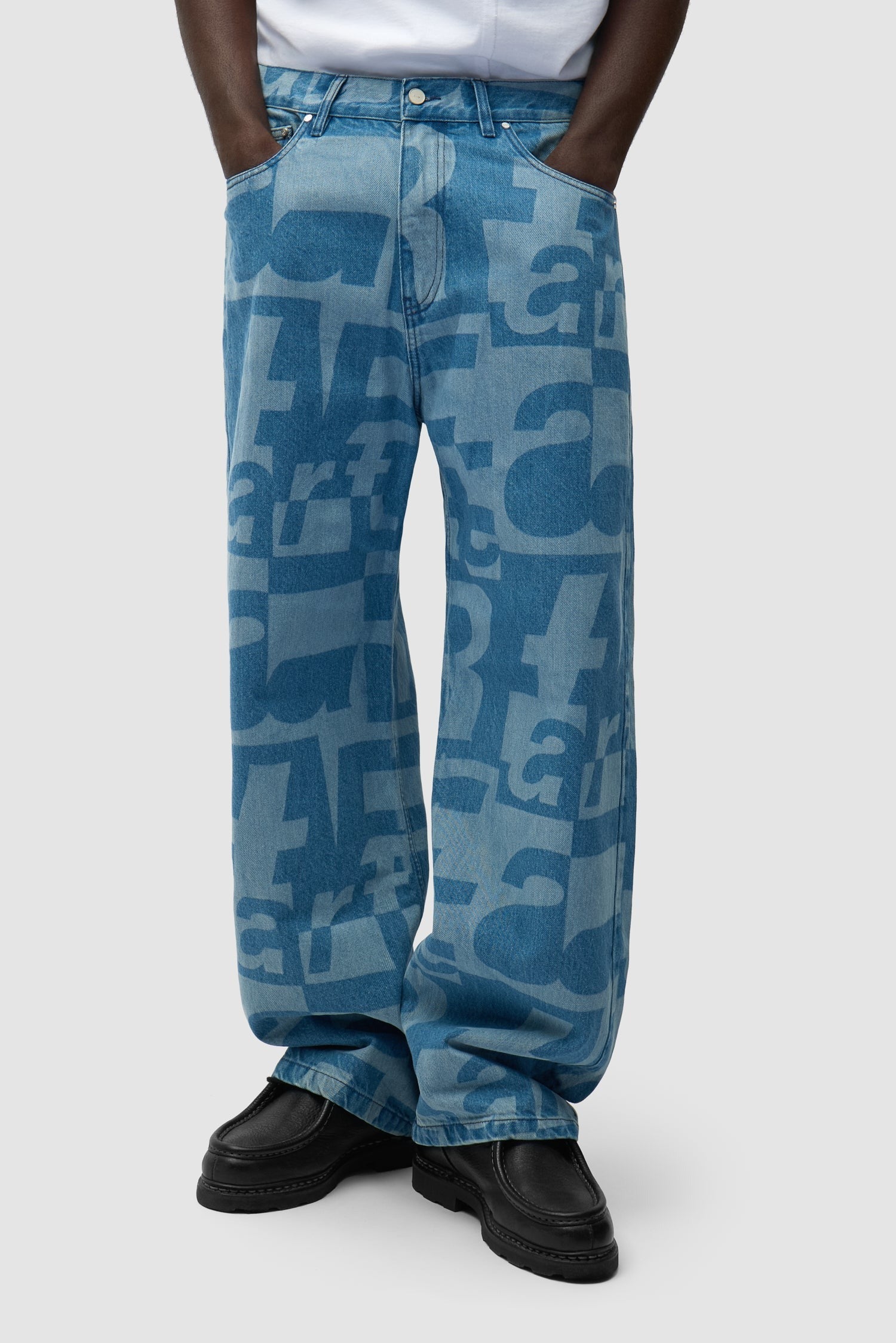Arte Denim Allover Pants Raw Denim