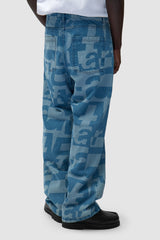 Arte Denim Allover Pants Raw Denim