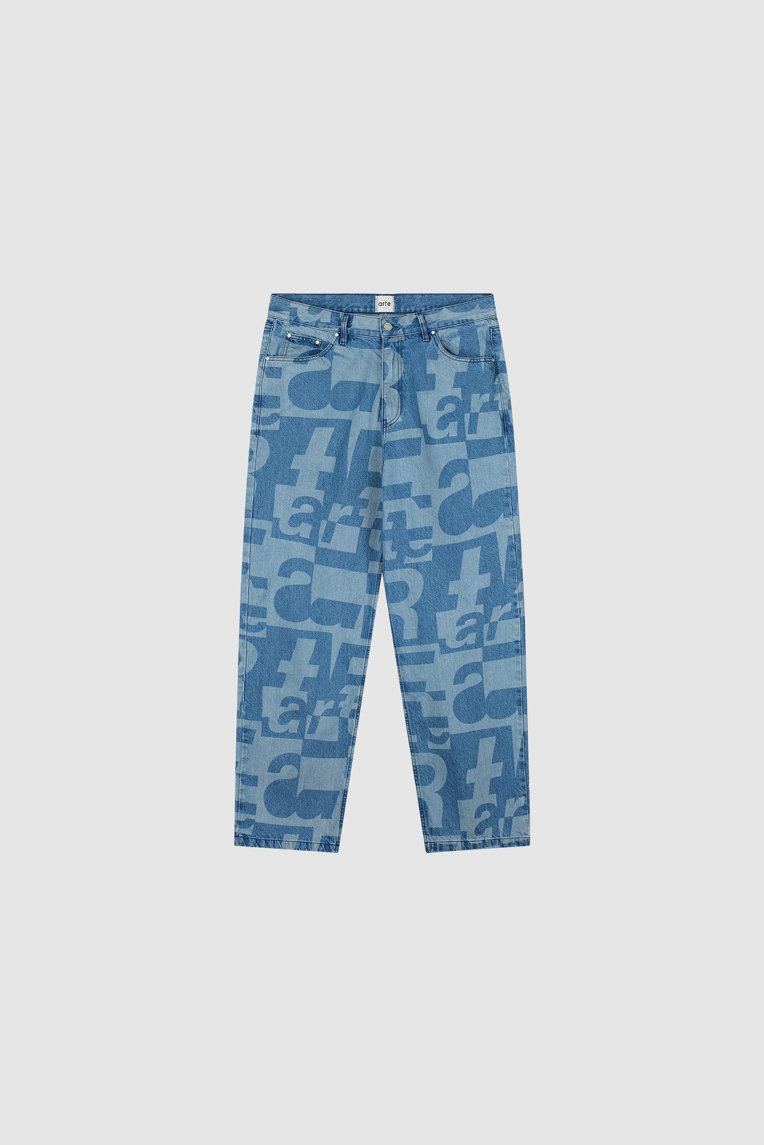 Arte Denim Allover Pants Raw Denim