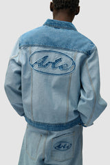 Giacca Arte Denim Inside Out Denim Bleach
