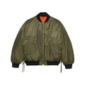 New Amsterdam Surf Association Reversible Bomber Jacket Army Green
