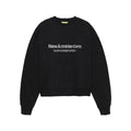 New Amsterdam Surf Association Worked Logo Crewneck Strass Black