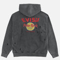 Evisu Polar Rock Hoodie Charcoal