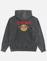 Evisu Polar Rock Hoodie Charcoal