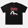 Evisu Lightning Seagull Graphic Print Tee Black