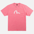 Evisu Ebisu And Seagull Print Tee Red