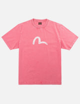 Evisu Ebisu And Seagull Print Tee Red