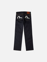 Evisu Seagull Print Pockets Regular Fit Jeans Indigo