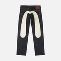 Evisu Daicock Print Baggy Jeans Indigo
