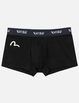 Evisu Multi Logo Pocket Trunks Black
