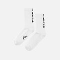 Evisu Jacquard Long Socks White