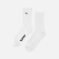 Evisu Seagull Embroidery Long Socks White