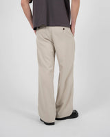 Prohibited Redline Double Pleated Pants Cream