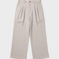 Prohibited Redline Double Pleated Pants Cream