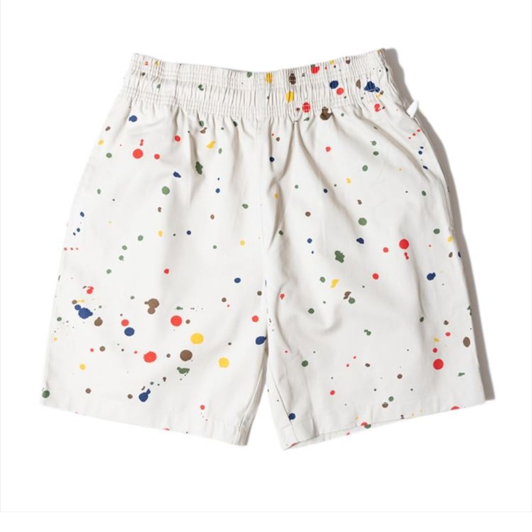 Cookman Chef Short Pants Sauce Splash Beige