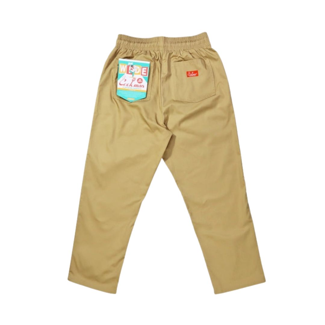 Cookman Chef Pants Semiwide Peanuts Beige