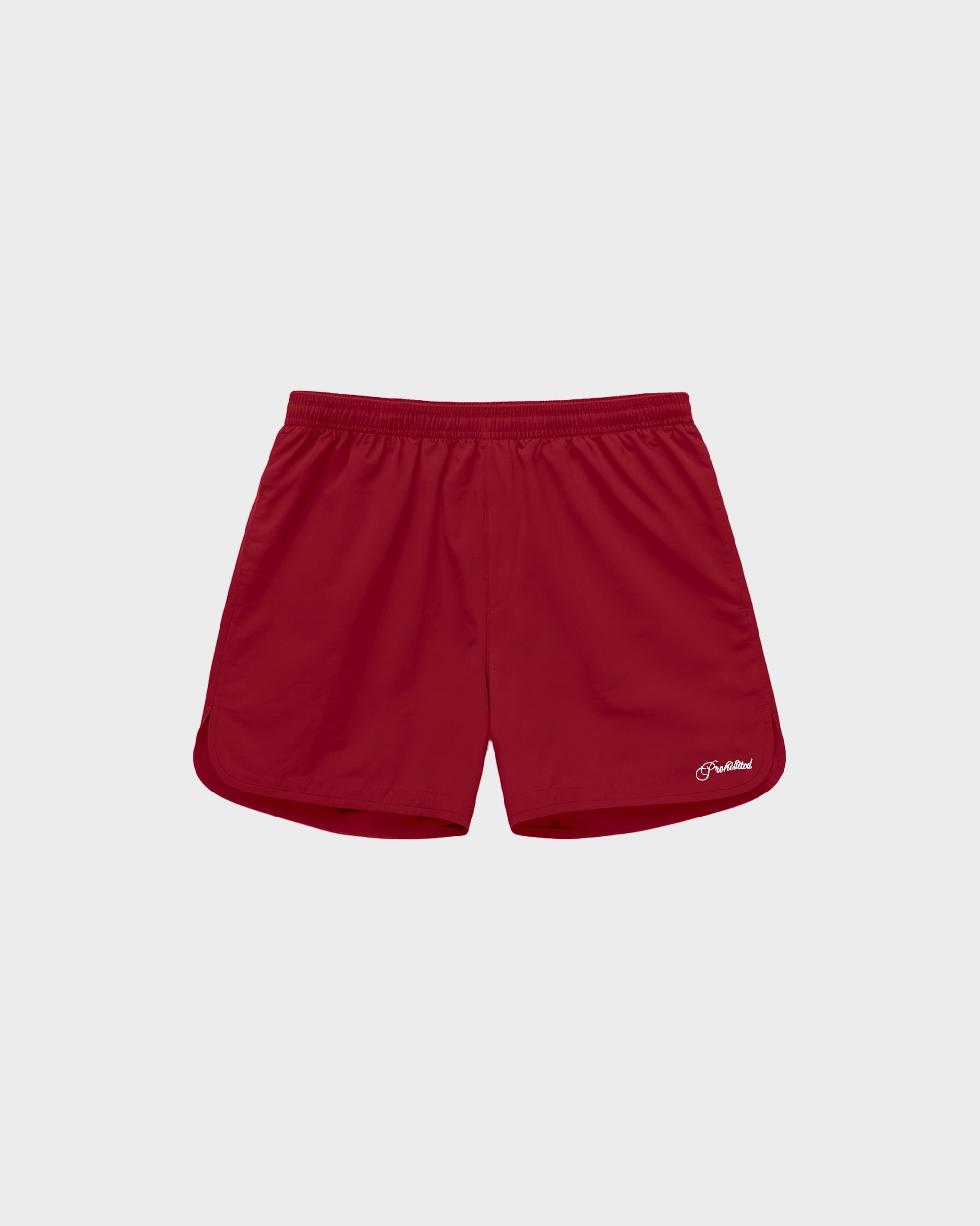 Costume da Bagno Proibito per Piscina Rosso