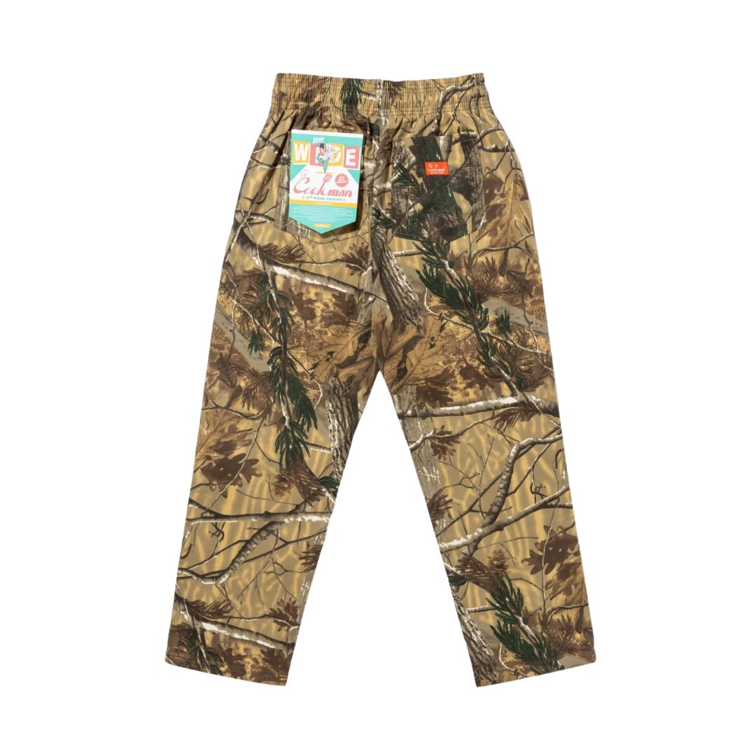 Cookman Chef Pants Semiwide Timber Camo