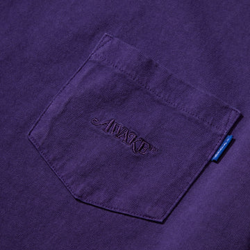 Awake Ny Pocket Tee Purple