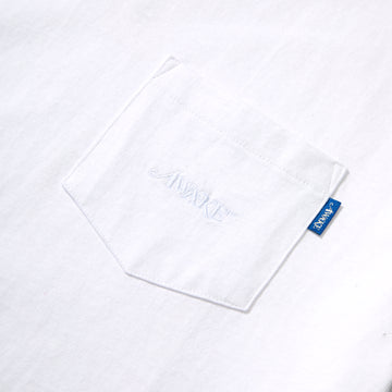 Awake Ny Pocket Tee White