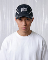 Vertere Berlin Venom Cappellino Nero Delavé