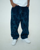 Iuter Battle Laser Baggy Denim Pants Rinsed