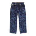 Iuter Battle Laser Baggy Denim Pants Rinsed