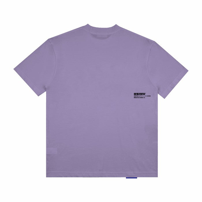 Devastate Digitalism Tee Purple