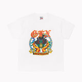 Devastates Horns Gfx Tee White