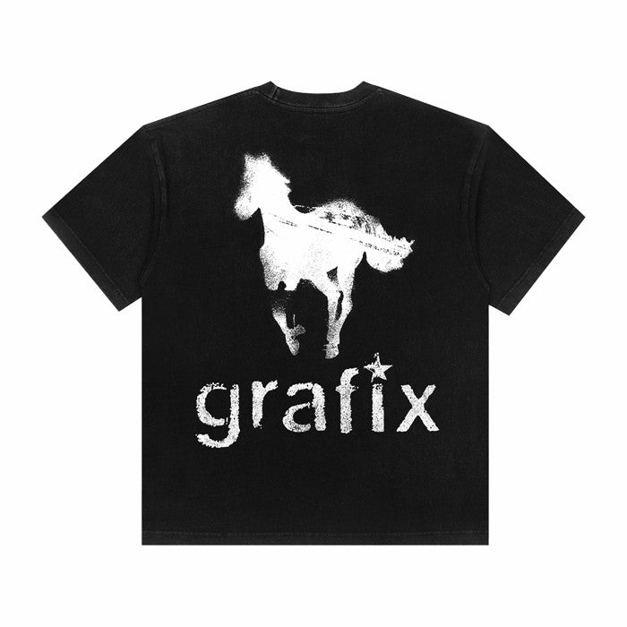 Devastate Dash Tee Washed Black