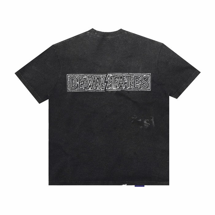 Devastate Mortar Tee Washed Black