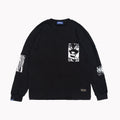 Devastates Carbon Ls Waffle Top Black
