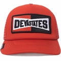 Cappellino Trucker Devastate Grease Rosso