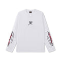 Ed Hardy Flying Twin Dragon Ls Tee White
