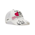 Ed Hardy Live Fast Love Hard Cap White